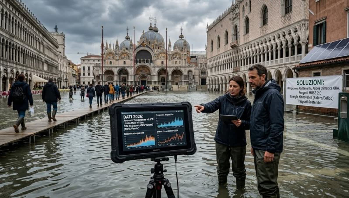 Cambiamento climatico 2026 venezia acqua alta