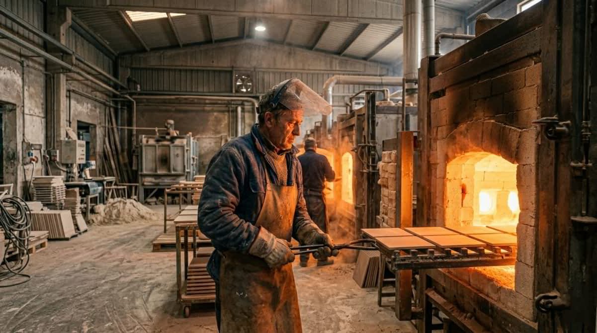 Grafico sui settori italiani più esposti allo shock energetico 2026, con industria pesante, ceramica, trasporti e manifattura evidenziati per rischio e impatto sui costi.