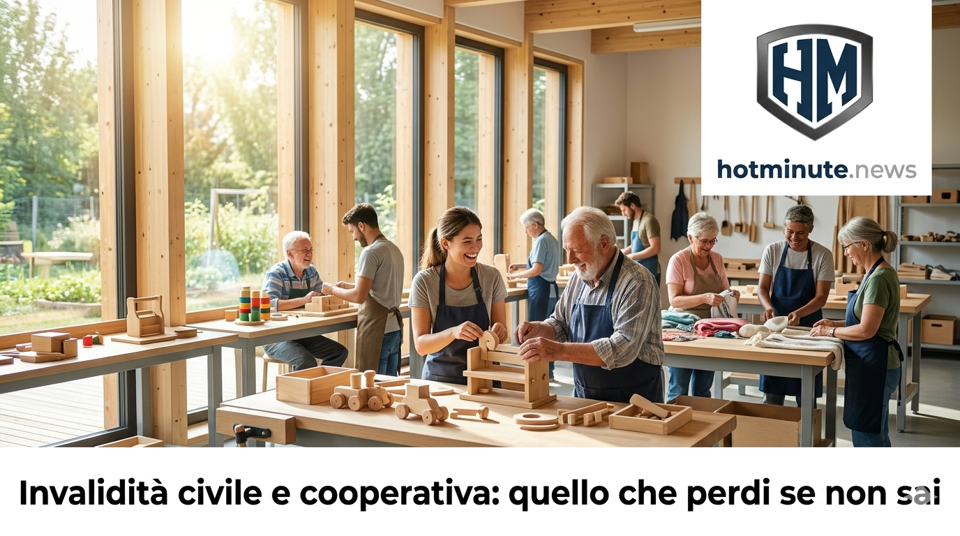 Cooperative e straordinari: lavoratori impegnati in un laboratorio artigianale con attività che spesso generano ore extra non riconosciute