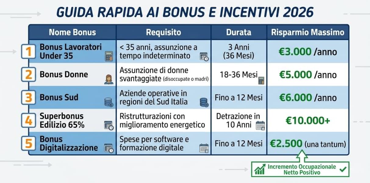 Incremento Occupazionale Netto: Come Si Calcola e Chi Ha Diritto ai Bonus del Primo Maggio