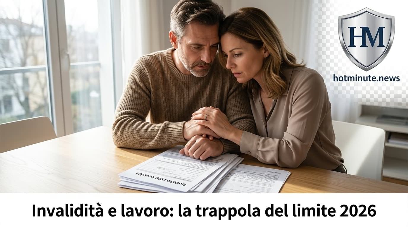 Invalidità e lavoro: la trappola del limite 2026, documenti e consulenza al tavolo