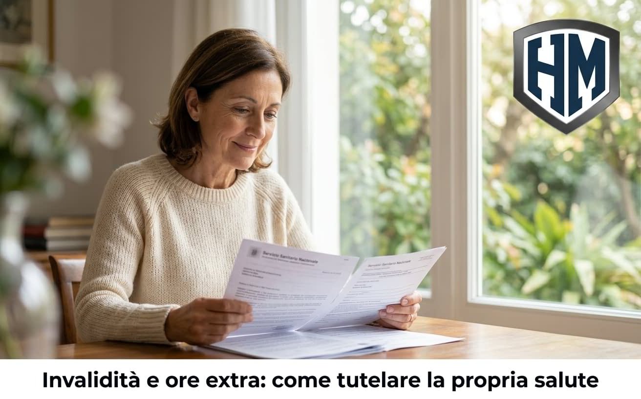 Invalidità e ore extra come proteggere salute e diritti